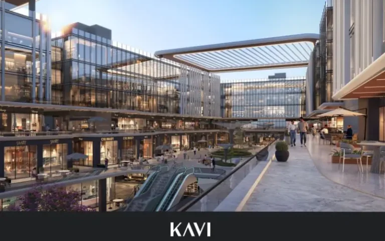 مول كافي التجمع الخامس Kavi Mall New Cairo أسعار ومساحات