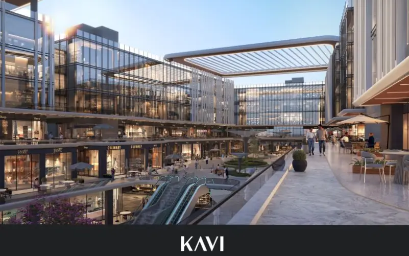 مول كافي التجمع الخامس Kavi Mall New Cairo أسعار ومساحات