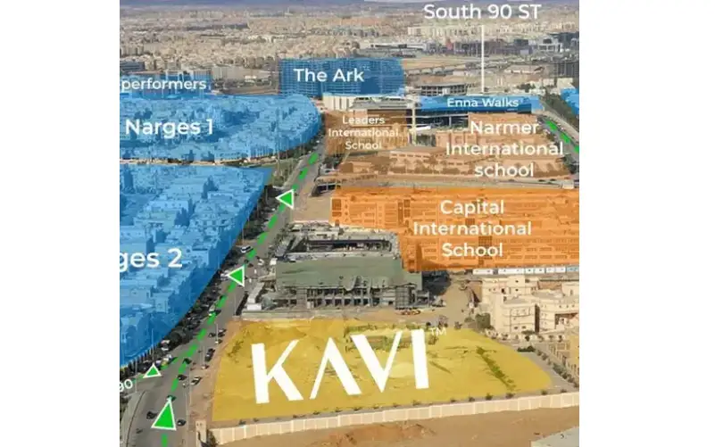 مول كافي التجمع الخامس Kavi Mall New Cairo أسعار ومساحات