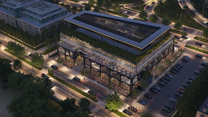 مول فيستا الشروق Vista El Sherouk محلات وعيادات بمقدم 10% 3 التصميم والمساحات في مول فيستا Vista Mall El Shorouk