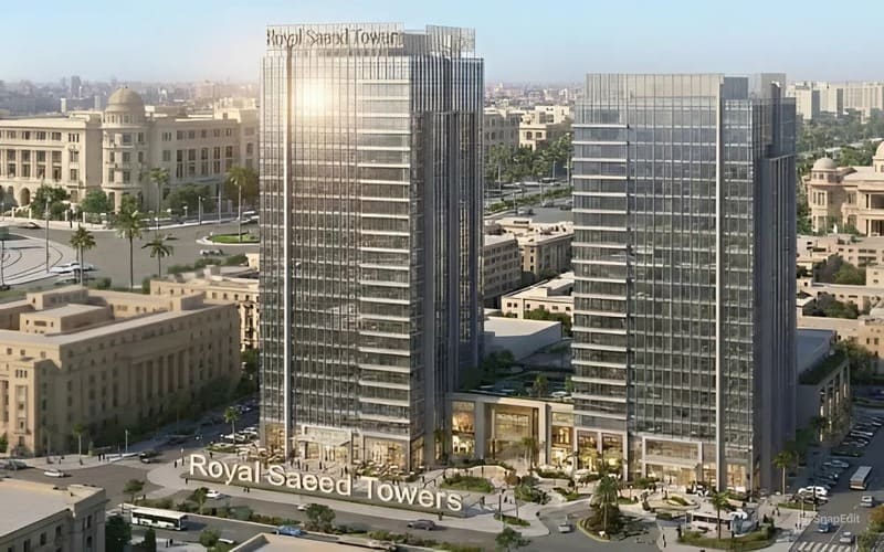 مول رويال سعيد تاورز تفاصيل وأسعار Royal Saeed Towers 1 مول رويال سعيد تاورز Royal Saeed Towers