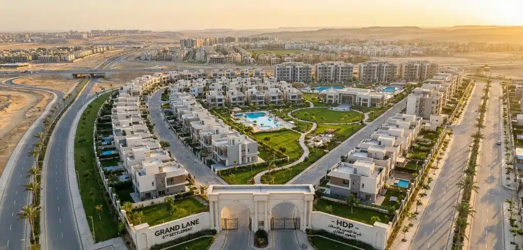 كمبوند جراند لين التجمع السادس Grand Lane New Cairo - 2