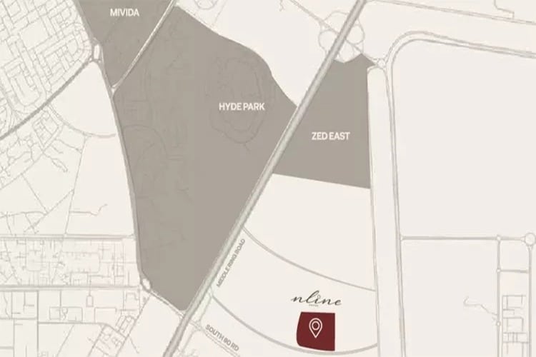 مشروع إن لاين سويتس التجمع السادس