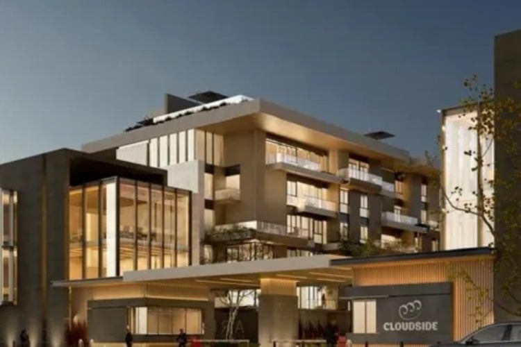 كمبوند كلاود سايد الشيخ زايد Cloudside Zayed بمقدم 10%