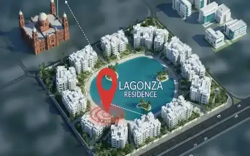 كمبوند لاجونزا ريزيدنس العبور