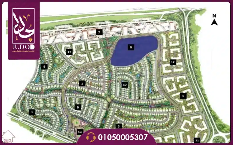 كمبوند سوان ليك التجمع الأول Swan Lake أسعار ومساحات حديثة 1 التصميم المعماري لمشروع Swan Lake New Cairo