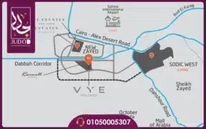 Vye Sodic New Zayed 8 Vye Sodic Location