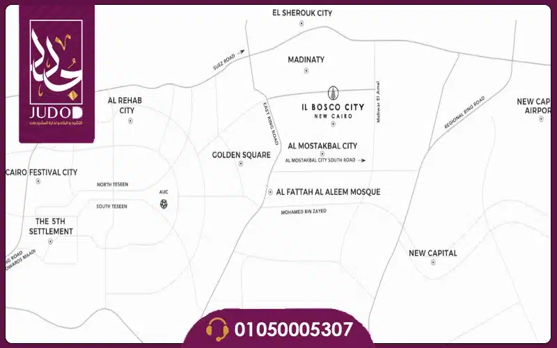 Il Bosco City Mostakbal City 7 il bosco city location Large