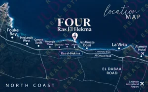 قرية فور الساحل الشمالي FOUR North Coast من مدينة مصر