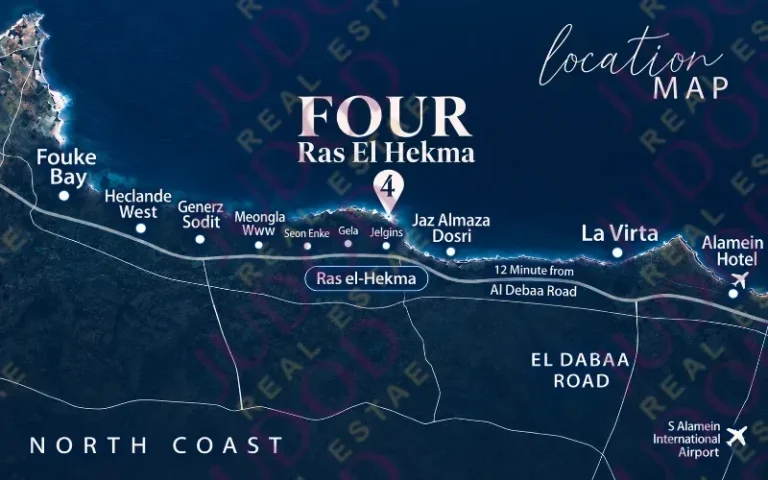 قرية فور الساحل الشمالي FOUR North Coast من مدينة مصر