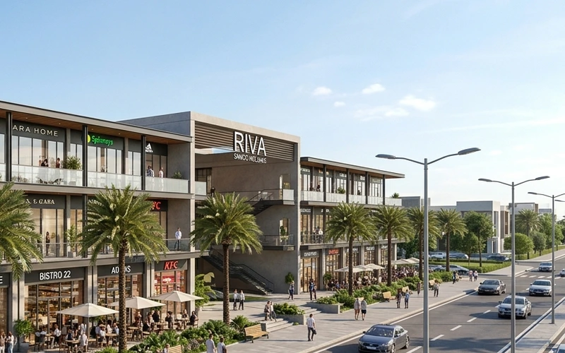 مول ريفا ستريب التجمع الخامس Riva Strip Mall New Cairo - 5