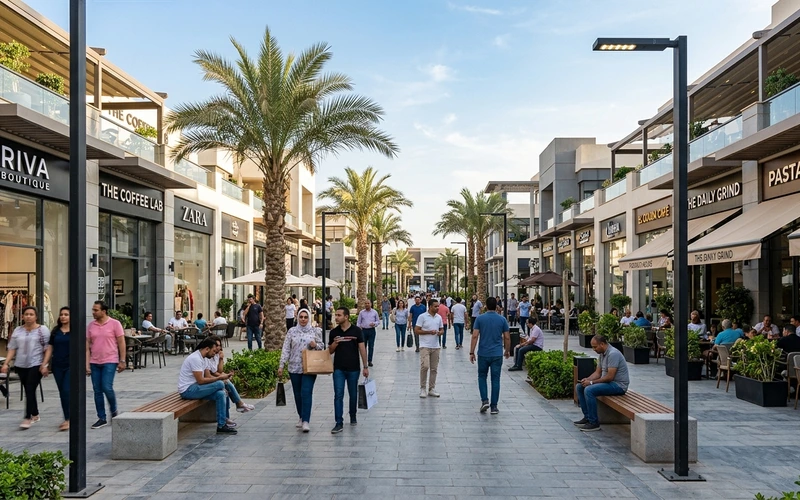 مول ريفا ستريب التجمع الخامس Riva Strip Mall New Cairo - 2