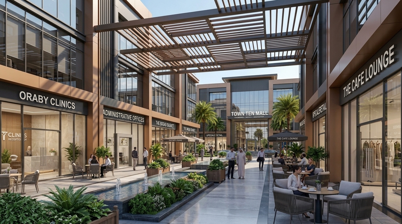 مول تاون تن عرابي Town Ten Mall Oraby العبور الجديدة - 2